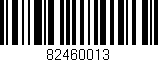 Código de barras (EAN, GTIN, SKU, ISBN): '82460013'