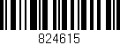 Código de barras (EAN, GTIN, SKU, ISBN): '824615'