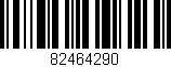 Código de barras (EAN, GTIN, SKU, ISBN): '82464290'