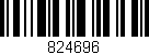 Código de barras (EAN, GTIN, SKU, ISBN): '824696'