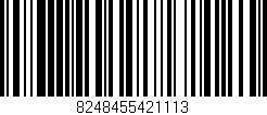 Código de barras (EAN, GTIN, SKU, ISBN): '8248455421113'
