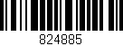 Código de barras (EAN, GTIN, SKU, ISBN): '824885'