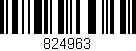 Código de barras (EAN, GTIN, SKU, ISBN): '824963'