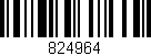 Código de barras (EAN, GTIN, SKU, ISBN): '824964'