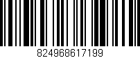 Código de barras (EAN, GTIN, SKU, ISBN): '824968617199'