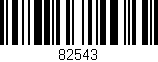 Código de barras (EAN, GTIN, SKU, ISBN): '82543'