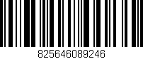 Código de barras (EAN, GTIN, SKU, ISBN): '825646089246'