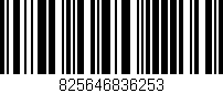 Código de barras (EAN, GTIN, SKU, ISBN): '825646836253'