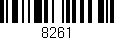 Código de barras (EAN, GTIN, SKU, ISBN): '8261'