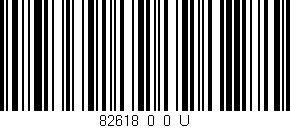 Código de barras (EAN, GTIN, SKU, ISBN): '82618_0_0_U'