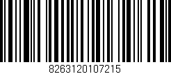 Código de barras (EAN, GTIN, SKU, ISBN): '8263120107215'