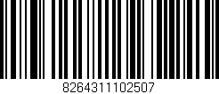 Código de barras (EAN, GTIN, SKU, ISBN): '8264311102507'