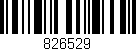 Código de barras (EAN, GTIN, SKU, ISBN): '826529'