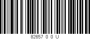 Código de barras (EAN, GTIN, SKU, ISBN): '82657_0_0_U'