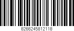 Código de barras (EAN, GTIN, SKU, ISBN): '8266245812118'