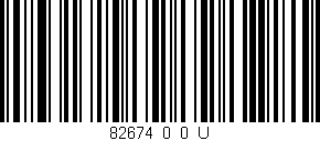 Código de barras (EAN, GTIN, SKU, ISBN): '82674_0_0_U'