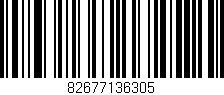 Código de barras (EAN, GTIN, SKU, ISBN): '82677136305'