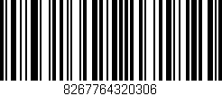 Código de barras (EAN, GTIN, SKU, ISBN): '8267764320306'