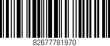 Código de barras (EAN, GTIN, SKU, ISBN): '82677781970'