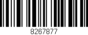 Código de barras (EAN, GTIN, SKU, ISBN): '8267877'