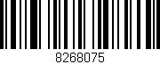 Código de barras (EAN, GTIN, SKU, ISBN): '8268075'