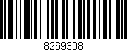 Código de barras (EAN, GTIN, SKU, ISBN): '8269308'