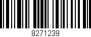 Código de barras (EAN, GTIN, SKU, ISBN): '8271239'