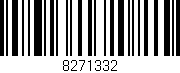 Código de barras (EAN, GTIN, SKU, ISBN): '8271332'