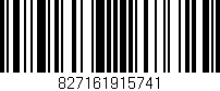 Código de barras (EAN, GTIN, SKU, ISBN): '827161915741'
