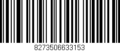 Código de barras (EAN, GTIN, SKU, ISBN): '8273506633153'