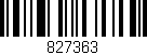 Código de barras (EAN, GTIN, SKU, ISBN): '827363'