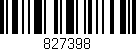 Código de barras (EAN, GTIN, SKU, ISBN): '827398'