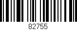 Código de barras (EAN, GTIN, SKU, ISBN): '82755'