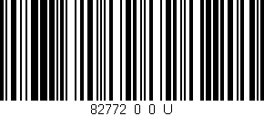 Código de barras (EAN, GTIN, SKU, ISBN): '82772_0_0_U'