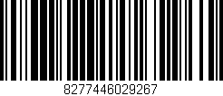 Código de barras (EAN, GTIN, SKU, ISBN): '8277446029267'