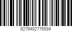 Código de barras (EAN, GTIN, SKU, ISBN): '8278492776594'
