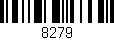 Código de barras (EAN, GTIN, SKU, ISBN): '8279'