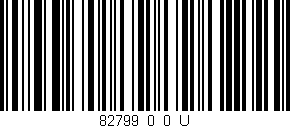 Código de barras (EAN, GTIN, SKU, ISBN): '82799_0_0_U'
