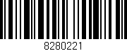 Código de barras (EAN, GTIN, SKU, ISBN): '8280221'