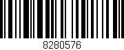 Código de barras (EAN, GTIN, SKU, ISBN): '8280576'