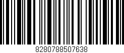Código de barras (EAN, GTIN, SKU, ISBN): '8280788507638'