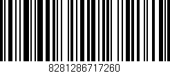 Código de barras (EAN, GTIN, SKU, ISBN): '8281286717260'