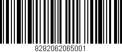 Código de barras (EAN, GTIN, SKU, ISBN): '8282062065001'