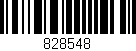 Código de barras (EAN, GTIN, SKU, ISBN): '828548'