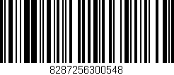 Código de barras (EAN, GTIN, SKU, ISBN): '8287256300548'