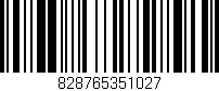 Código de barras (EAN, GTIN, SKU, ISBN): '828765351027'