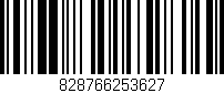 Código de barras (EAN, GTIN, SKU, ISBN): '828766253627'
