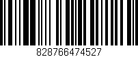 Código de barras (EAN, GTIN, SKU, ISBN): '828766474527'