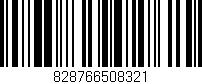 Código de barras (EAN, GTIN, SKU, ISBN): '828766508321'