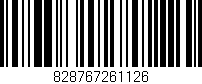 Código de barras (EAN, GTIN, SKU, ISBN): '828767261126'